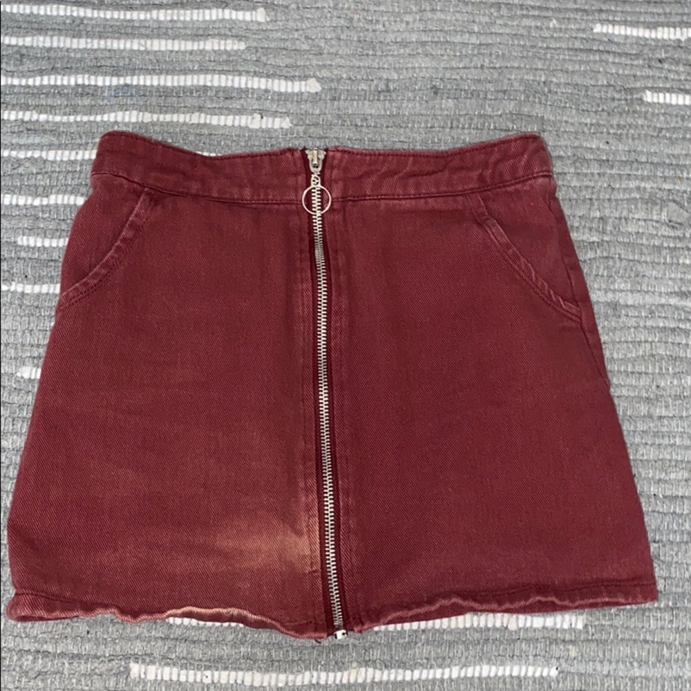 Denim skirt